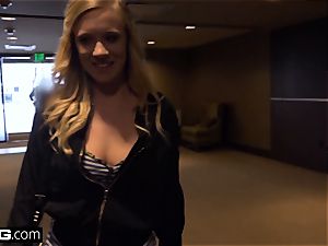 college girl Bailey flashes Off Her brilliant tits